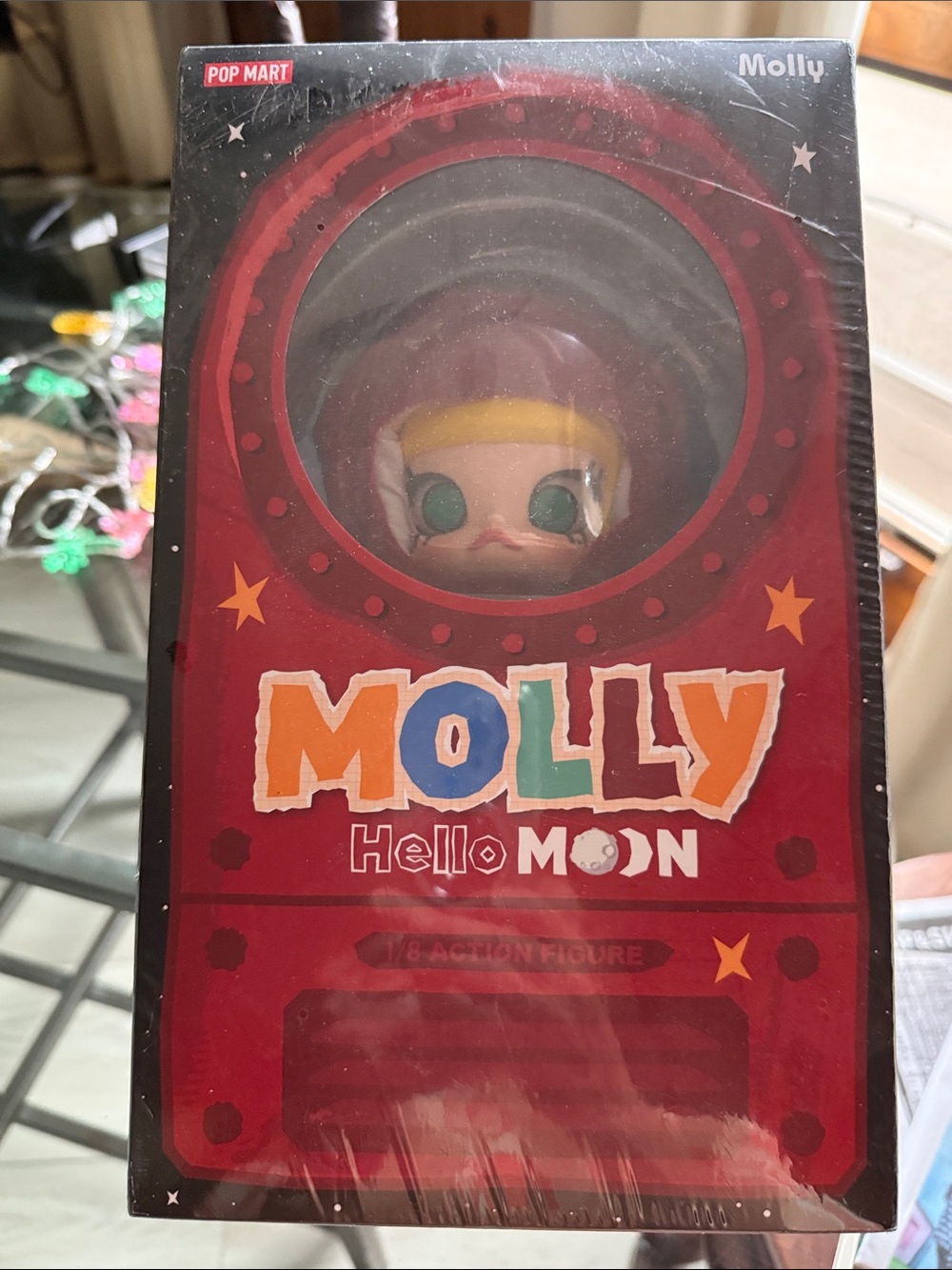 Molly Hello Moon Collectible Figure by POP MART - Red